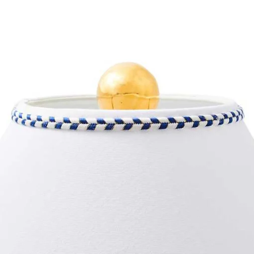 Royal Check Groovy Table Lamp