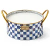 Royal Check Large Citronella Candle