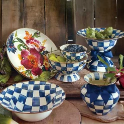 Royal Check Large Colander
