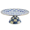 Royal Check Large Pedestal Platter