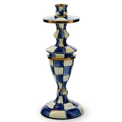 Royal Check Medium Candlestick