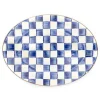 Royal Check Medium Oval Platter