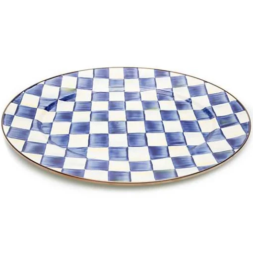 Royal Check Medium Oval Platter