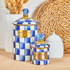 Royal Check Mini Canister
