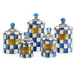 Royal Check Mini Canister