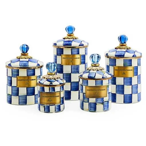 Royal Check Mini Canister