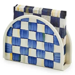 Royal Check Napkin Holder