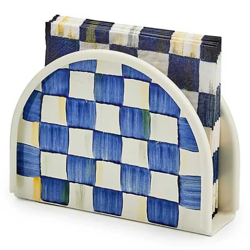 Royal Check Napkin Holder