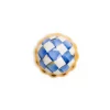 Royal Check Petit Four Round Knob