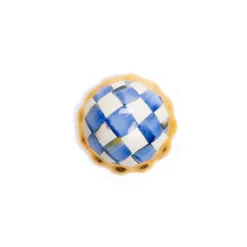 Royal Check Petit Four Round Knob