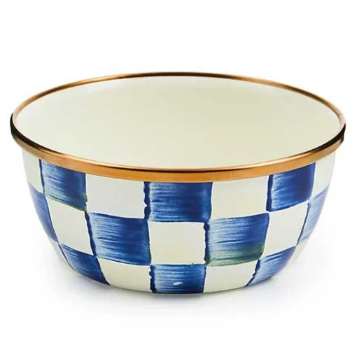 Royal Check Pinch Bowl