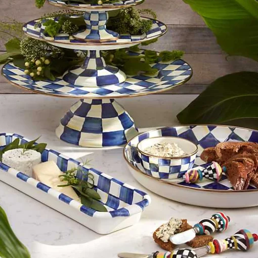 Royal Check Pinch Bowl