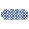 Royal Check Salad Plates, Set of 4