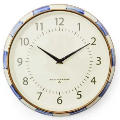 Royal Check School Wall Clock
