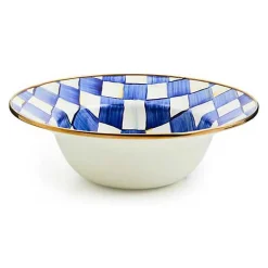 Royal Check Serving Bowl