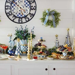 Royal Check Serving Platter