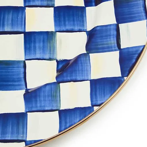 Royal Check Serving Platter