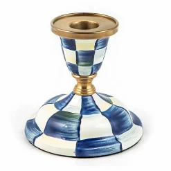 Royal Check Short Candlestick