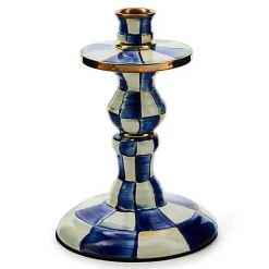 Royal Check Small Candlestick