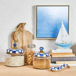 Royal Check Small Kitchen Canister