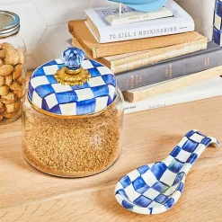 Royal Check Small Kitchen Canister