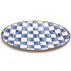 Royal Check Small Oval Platter