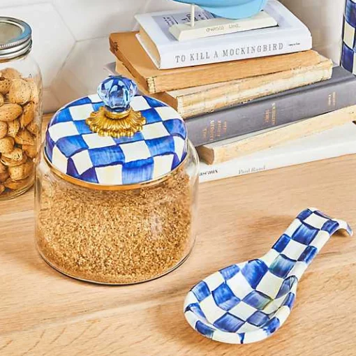 Royal Check Spoon Rest