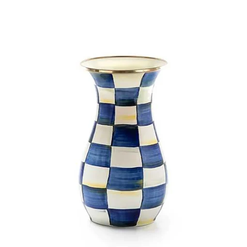 Royal Check Tall Vase