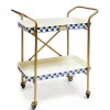 Royal Check 2-Tier Kitchen Cart
