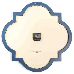 Royal Check Tile Wall Clock