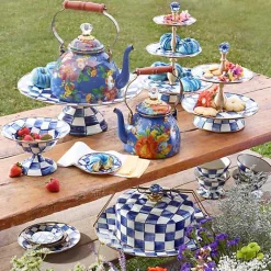 Royal Check Two Tier Sweet Stand