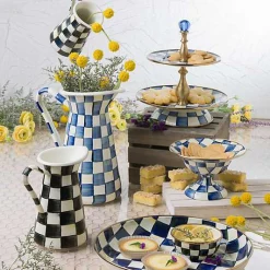Royal Check Two Tier Sweet Stand