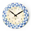 Royal Check Wall Clock