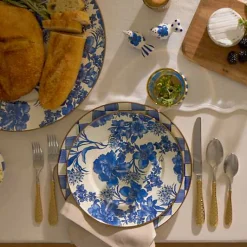 Royal English Garden Enamel Dinner Plate