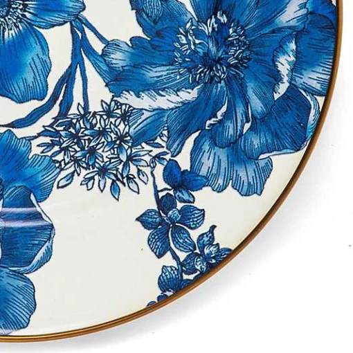 Royal English Garden Enamel Salad/Dessert Plate