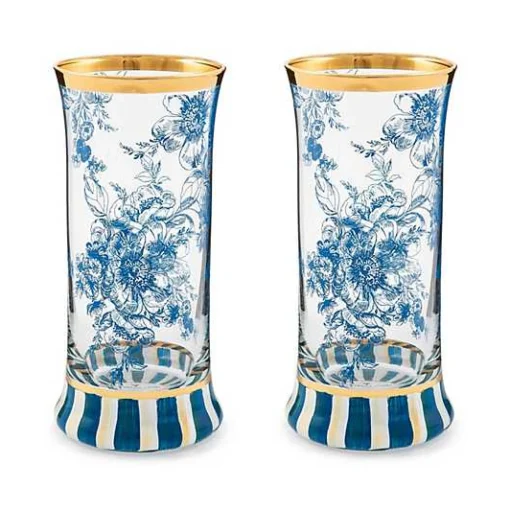 Royal English Garden Highball Glass, Set of 2