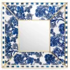 Royal English Garden Square Wall Mirror