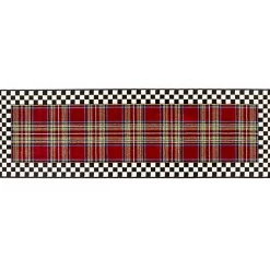 Royal Stewart Tartan Rug - 2'6 x 8' Runner