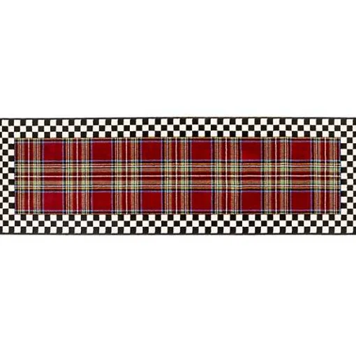 Royal Stewart Tartan Rug - 2'6 x 8' Runner