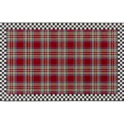Royal Stewart Tartan Rug - 5'1 x 8'2