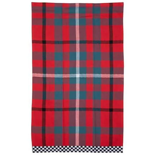 Royal Stewart Woven Dish Towels, Set of 3