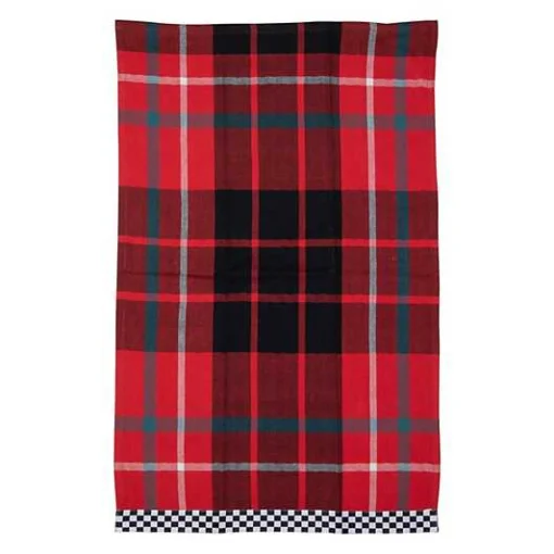 Royal Stewart Woven Dish Towels, Set of 3