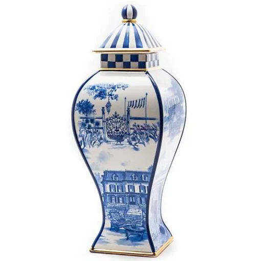 Royal Toile Large Ginger Jar