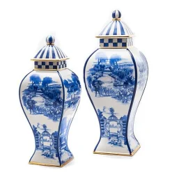 Royal Toile Large Ginger Jar