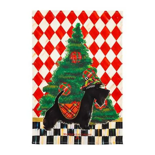Scottie Dish Towel