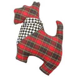 Scottie Shaped Throw Pillow