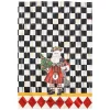 Scottish Santa Dish Towel