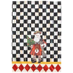 Scottish Santa Dish Towel