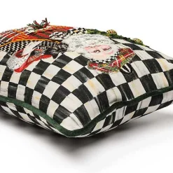 Scottish Santa Vertical Lumbar Pillow