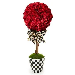 Small Red Topiary Drop In
